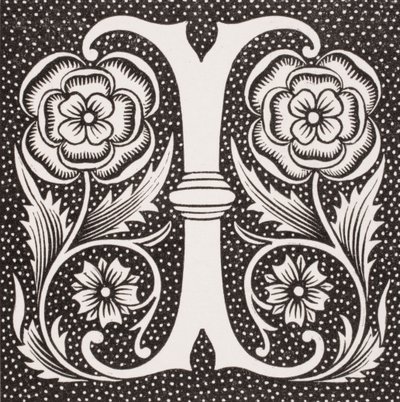 Lettera decorata 